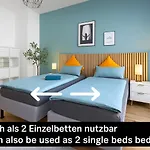 Moderne Bis Zu 6 Personen - Central- Free Parking - 3 Bedrooms - Netflix - Smart Essen