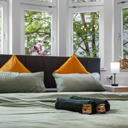 Moderne Bis Zu 6 Personen - Central- Free Parking - 3 Bedrooms - Netflix - Smart Apartmán Essen
