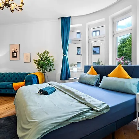Moderne Bis Zu 6 Personen - Central- Free Parking - 3 Bedrooms - Netflix - Smart Διαμέρισμα Έσσεν