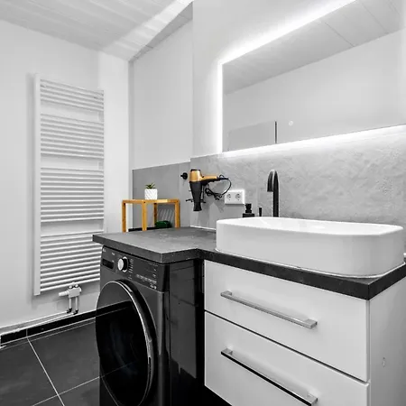 Apartmán Moderne Bis Zu 6 Personen - Central- Free Parking - 3 Bedrooms - Netflix - Smart