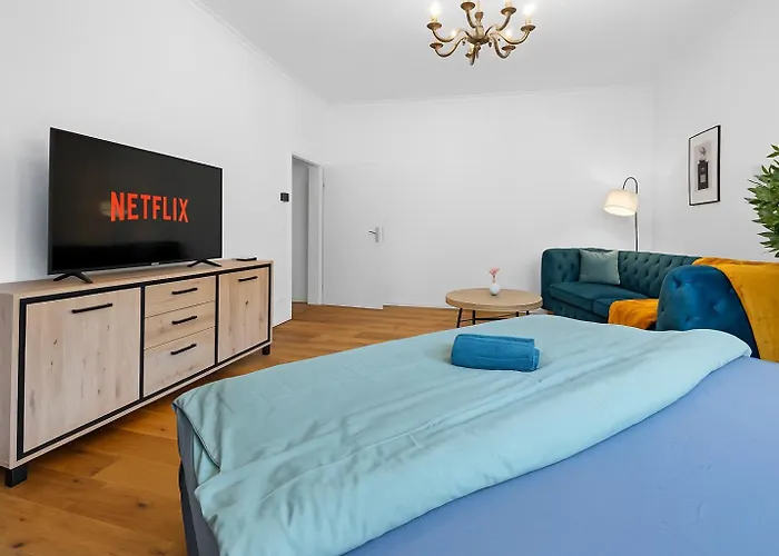 Moderne Bis Zu 6 Personen - Central- Free Parking - 3 Bedrooms - Netflix - Smart