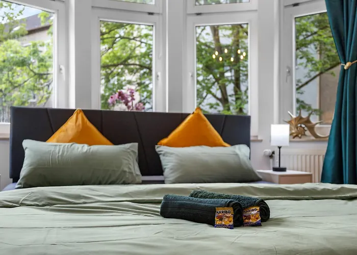 Moderne Bis Zu 6 Personen - Central- Free Parking - 3 Bedrooms - Netflix - Smart Apartament Essen