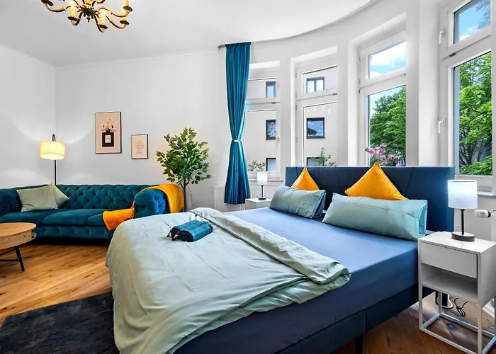 Moderne Bis Zu 6 Personen - Central- Free Parking - 3 Bedrooms - Netflix - Smart Διαμέρισμα Έσσεν