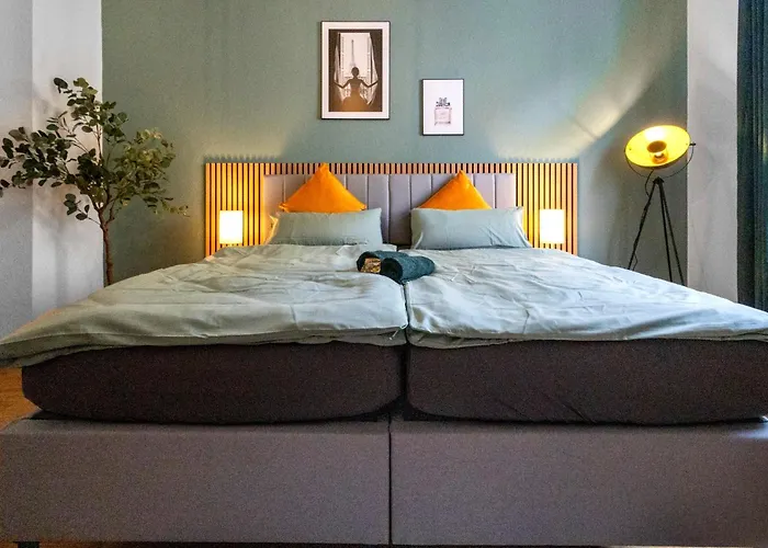 Διαμέρισμα Moderne Bis Zu 6 Personen - Central- Free Parking - 3 Bedrooms - Netflix - Smart Έσσεν