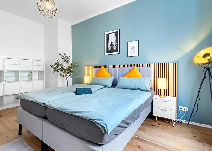 Moderne Bis Zu 6 Personen - Central- Free Parking - 3 Bedrooms - Netflix - Smart Apartament