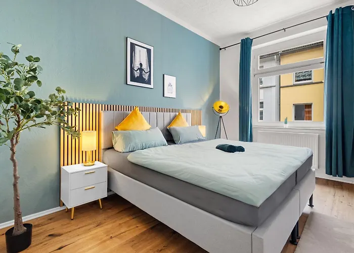 Moderne Bis Zu 6 Personen - Central- Free Parking - 3 Bedrooms - Netflix - Smart Έσσεν